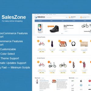 SalesZone, the Free Theme for  WooCommerce