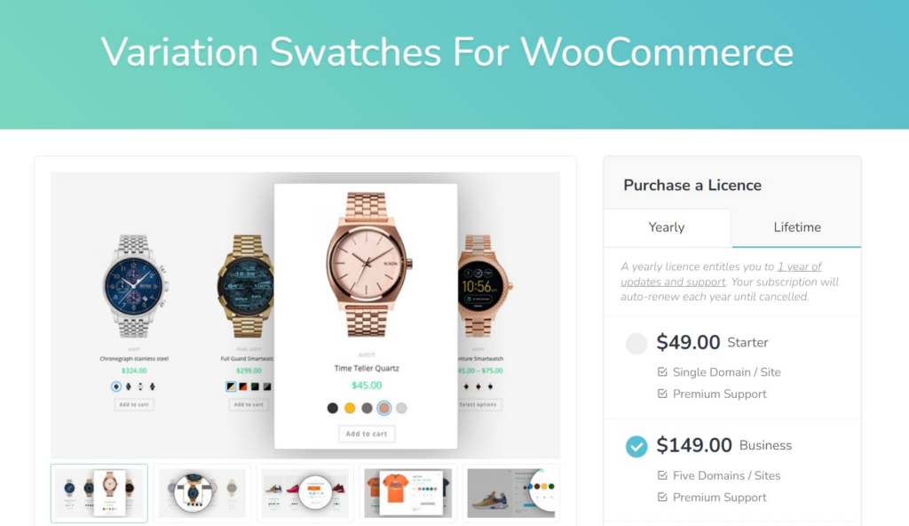 Variation Swatches for WooCommerce