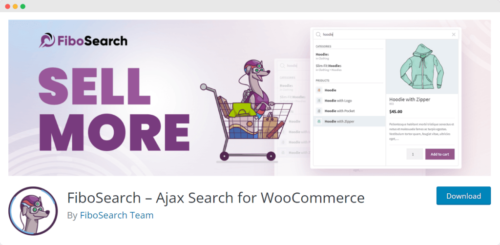 AJAX Search for WooCommerce by FiboSearch.