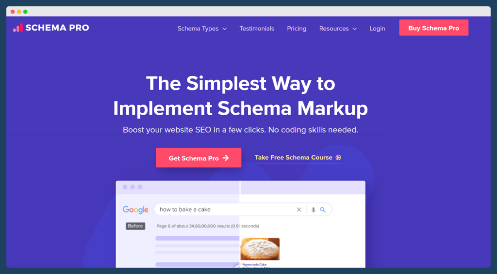 Schema Pro WordPress schema markup