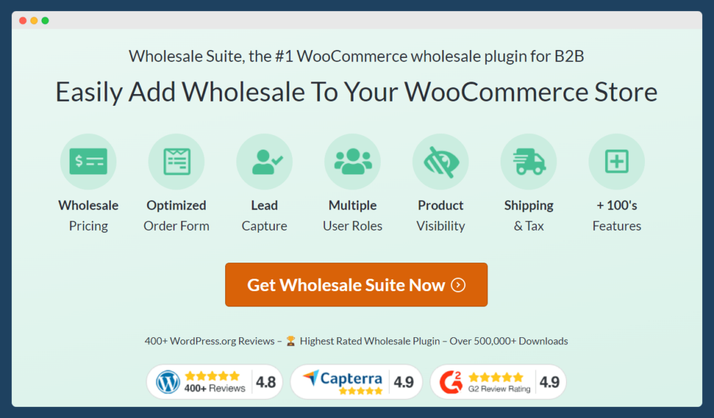 Wholesale Suite WordPress plugin.